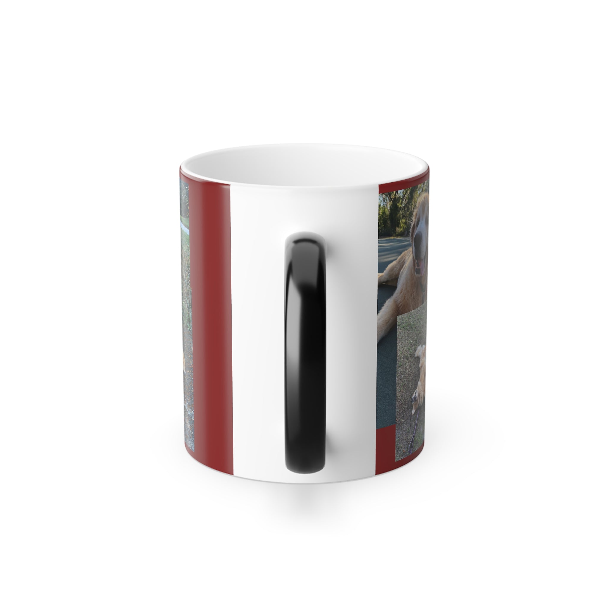 Teddy the Golden Retriever  - Color Morphing Mug, 11oz